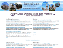 Tablet Screenshot of hanseblitz.de